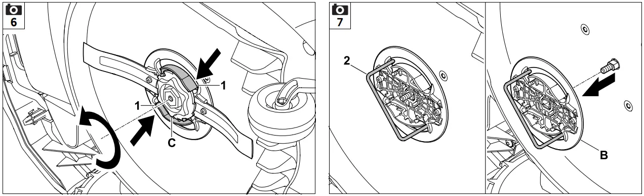 STIHL ALM 030 Viking iMOW 6 Series Blade Set 30cm - FIG 3