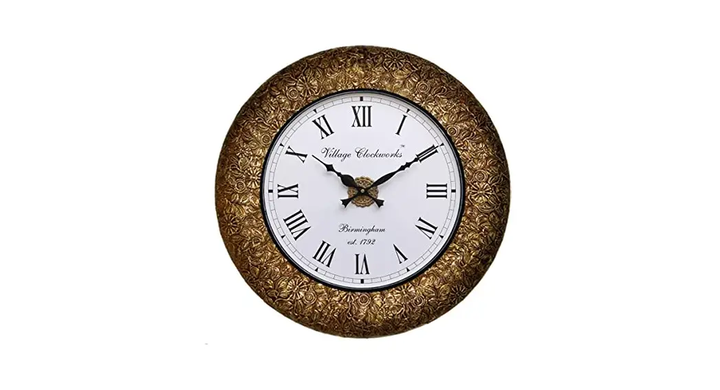 Royalscart Decorative Wooden Analog Wall Clock User Manual Royalscart Decorative Wooden Analog Wall Clock User Manual
