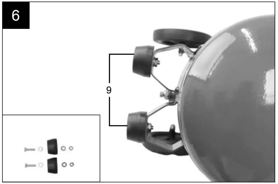 Fitting the supporting foot