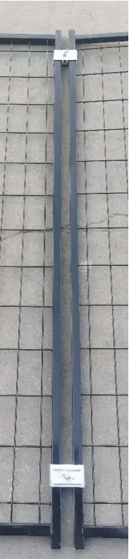 Fudajo 62398 Dog Kennel Fixing the clamps Step 7