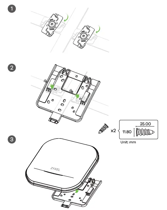 ZYXEL WAX620D-6E 802.11ax Dual Radio Unified Pro Access Point FIG 10