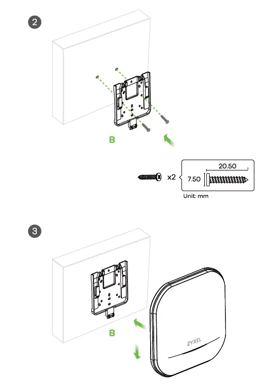 ZYXEL WAX620D-6E 802.11ax Dual Radio Unified Pro Access Point FIG 9