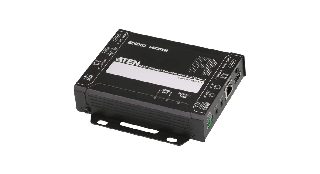 Aten Ve814a Hdmi Hdbaset Extender With Dual Output User Manual Aten Ve814a Hdmi Hdbaset Extender With Dual Output User Manual