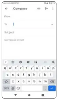 Create and send an email message
