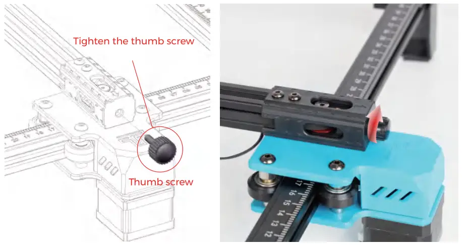 TWOTREES TTS-10 Burn Down Eternity Laser Engraver - assembly 13