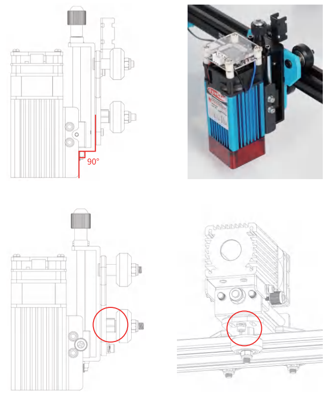 TWOTREES TTS-10 Burn Down Eternity Laser Engraver - assembly 15