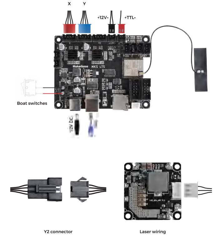 TWOTREES TTS-10 Burn Down Eternity Laser Engraver - assembly 27