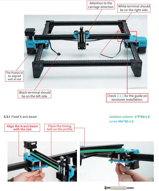 TWOTREES TTS-10 Burn Down Eternity Laser Engraver - assembly 7