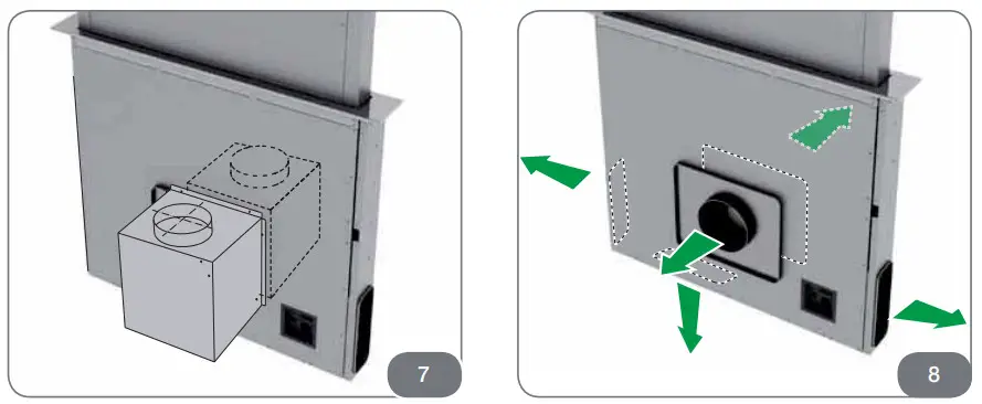 caple DD606BK Downdraft Hood - appliance