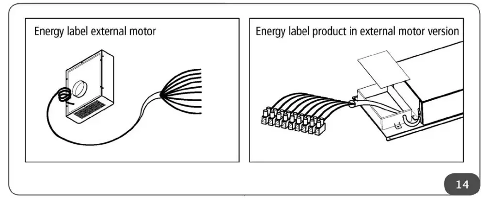 caple DD606BK Downdraft Hood - connect