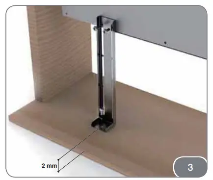 caple DD606BK Downdraft Hood - fixing