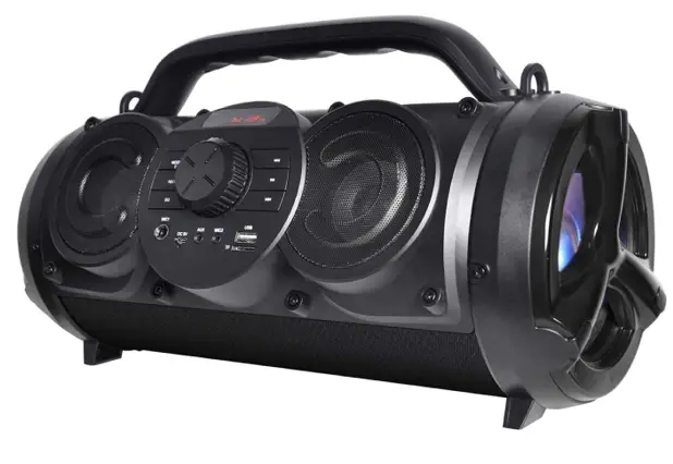 boytone BT 18BK Portable Bluetooth Boombox Speaker