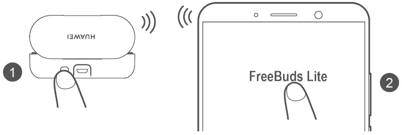 HUAWEI FreeBuds Lite - Connections and pairing