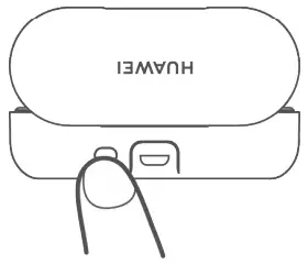 HUAWEI FreeBuds Lite - charging