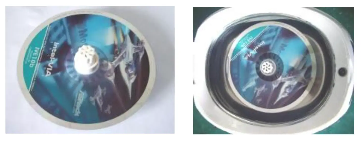 Visage Domestic Ultrasonic Cleane -CDVCD disk cleaningr