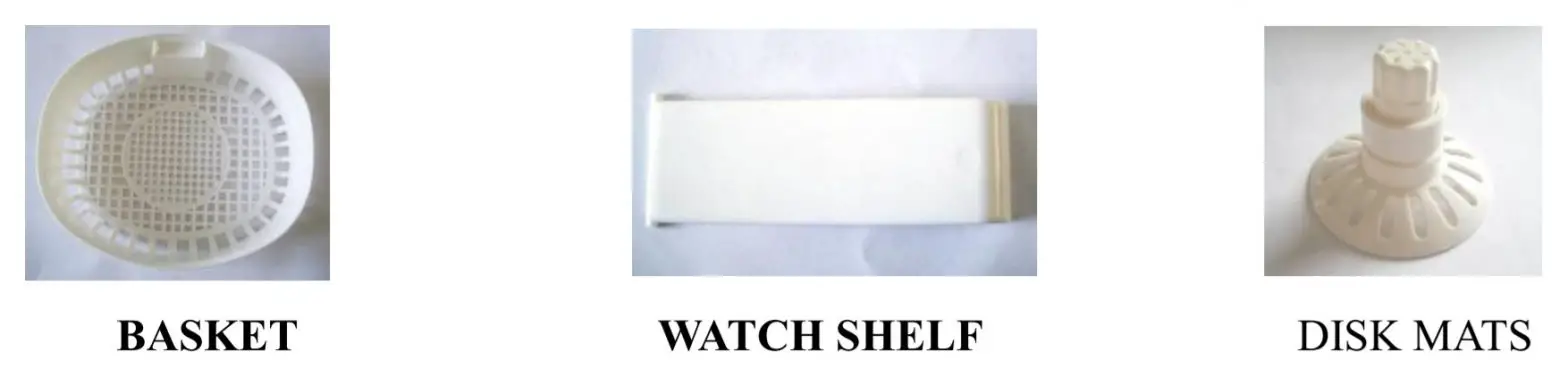 Visage Domestic Ultrasonic Cleaner - PARTS DESCRIPTION1