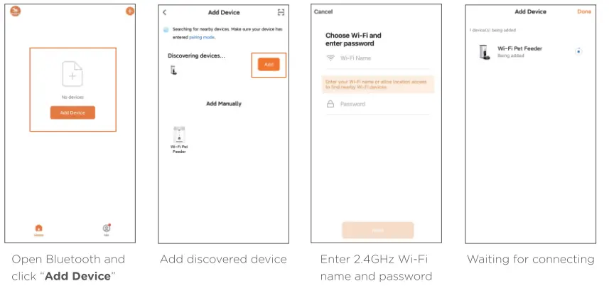 Shenzhenshi Jingyi Technology F01W Wi-Fi Pet Feeder - app1