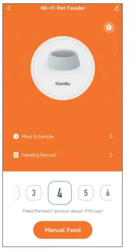 Shenzhenshi Jingyi Technology F01W Wi-Fi Pet Feeder - app4