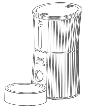 Shenzhenshi Jingyi Technology F01W Wi-Fi Pet Feeder