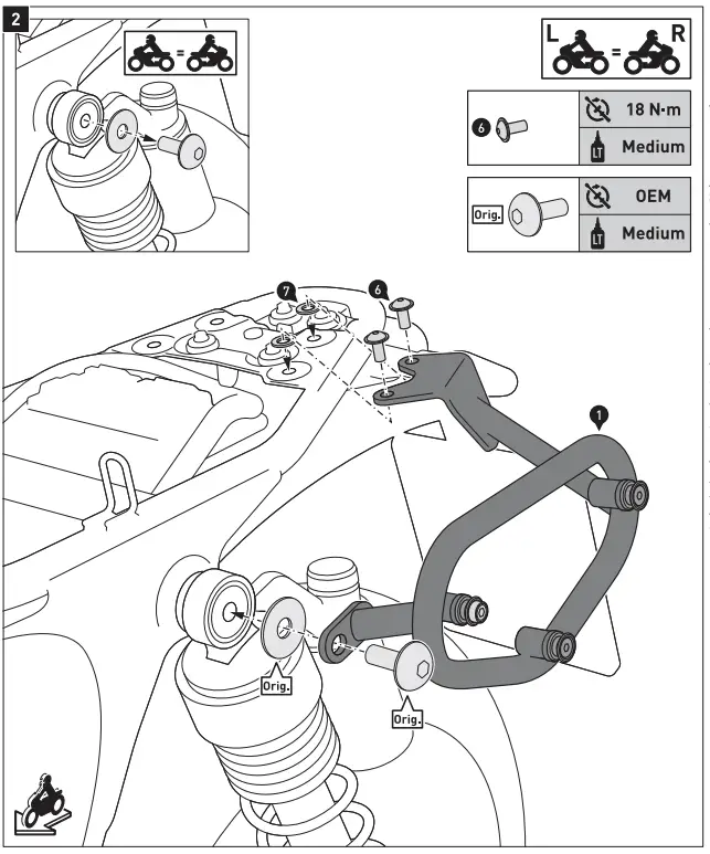 SW-MOTECH HTA 1195511000 SLC Side Carrier Righ - fig 9