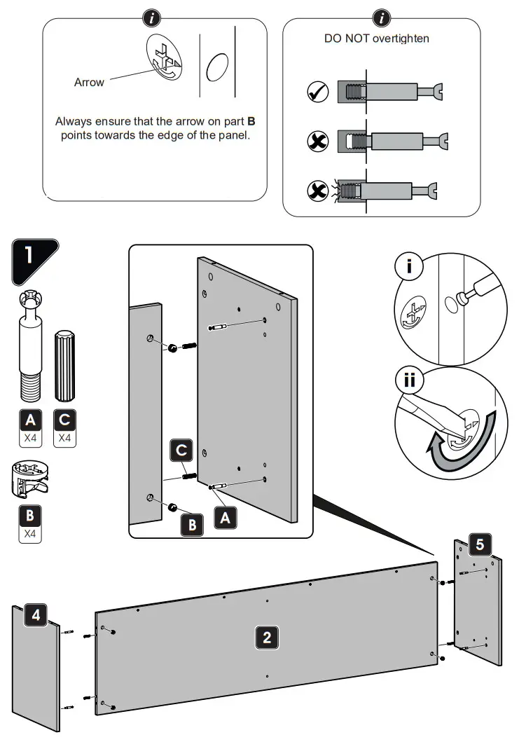 AVF 699180RBOA Calibre 70 Inch Black Oak Effect TV Stand - box 2