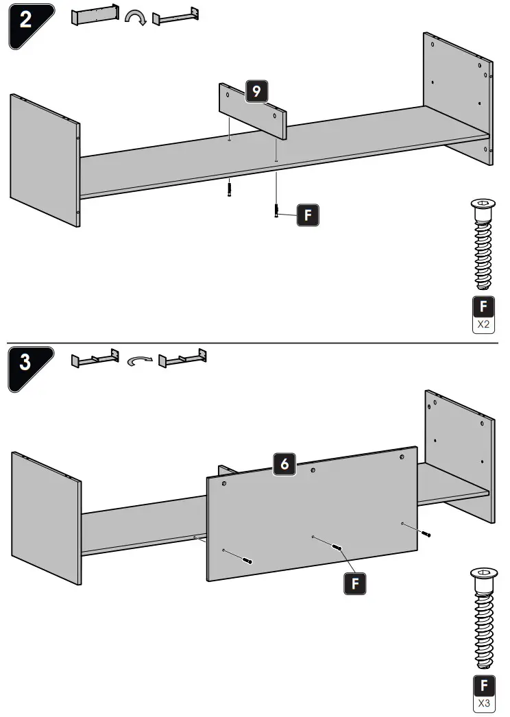 AVF 699180RBOA Calibre 70 Inch Black Oak Effect TV Stand - box 3