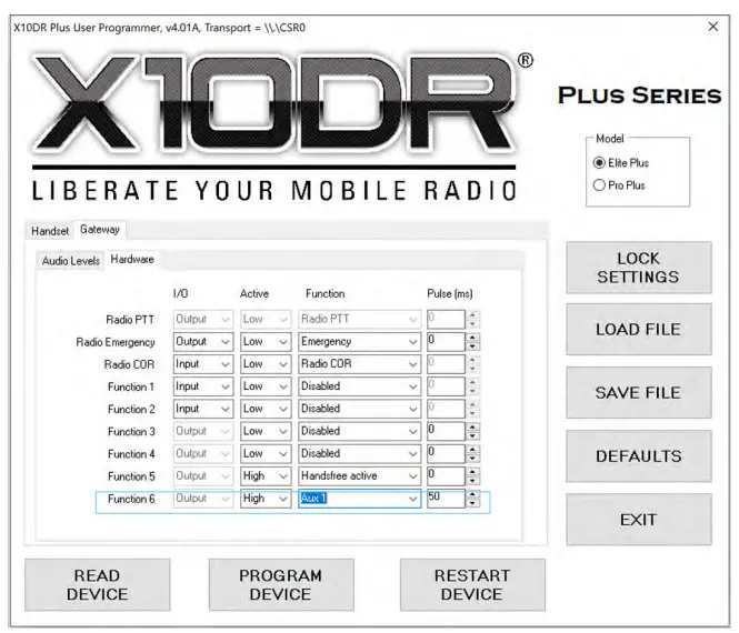 X10DR XSJB Smart Junction Box - Elite Plus Handset 1