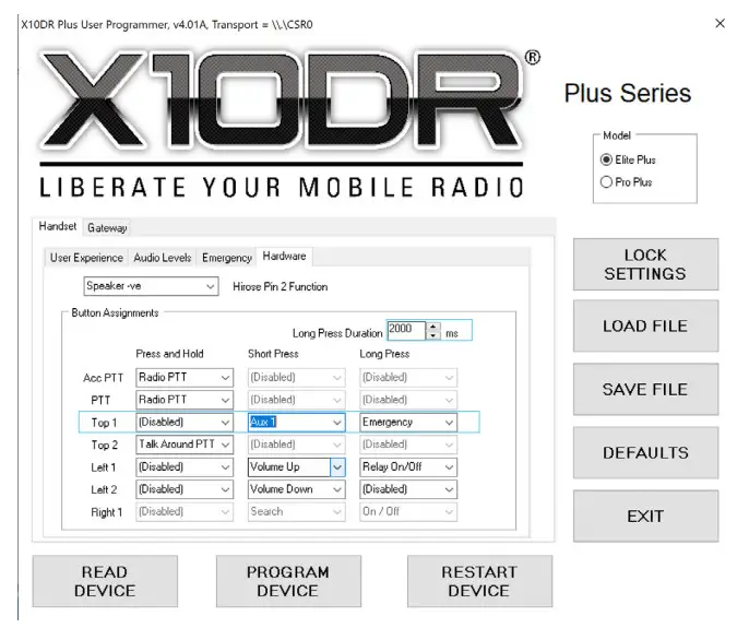 X10DR XSJB Smart Junction Box - Elite Plus Handset