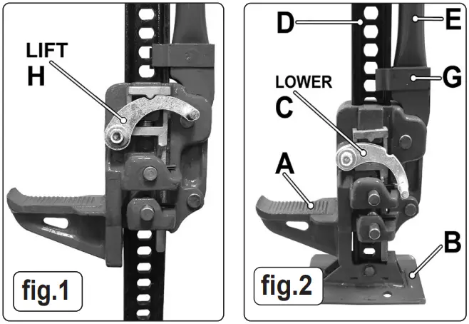 SEALEY FJ48 V6 Farm Jacks - FIG 1