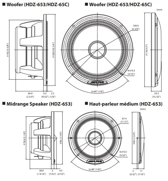ALPINE-HDZ-65C Status-Hi-Res-Series-Speakers-2