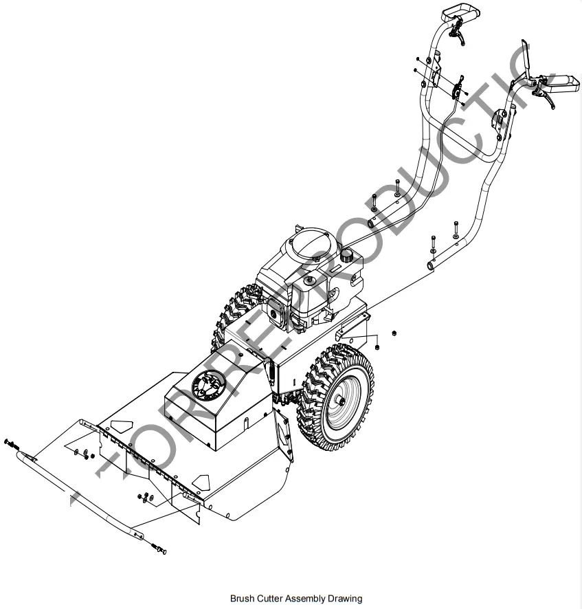 BILLY GOAT BC26 Outback Garden Brushcutter - Fig 1