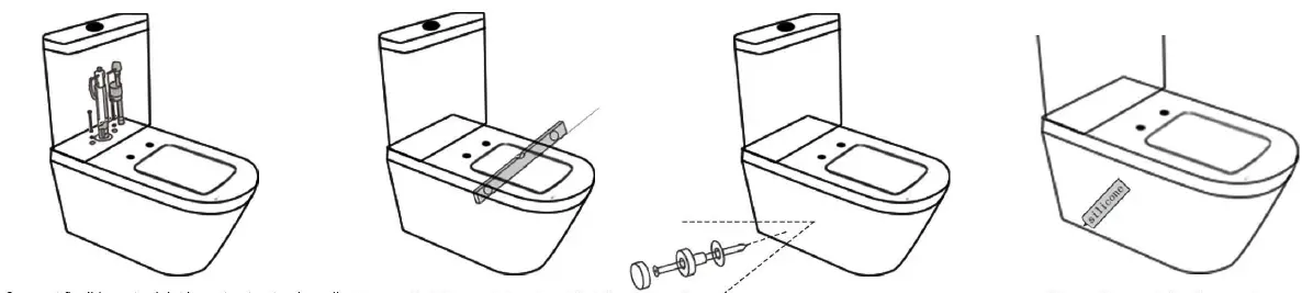 VOGUE 234122 Vera Accessibility Toilet Suite with Non Slim Seat fig 4