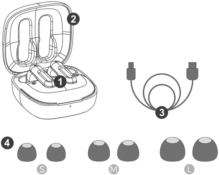 MARS GAMING MHub True Wireless Earbuds - Overview