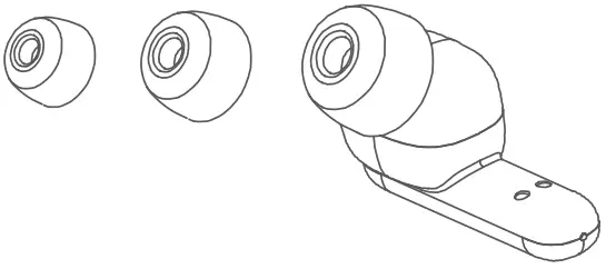 MARS GAMING MHub True Wireless Earbuds - Silicon Eartips