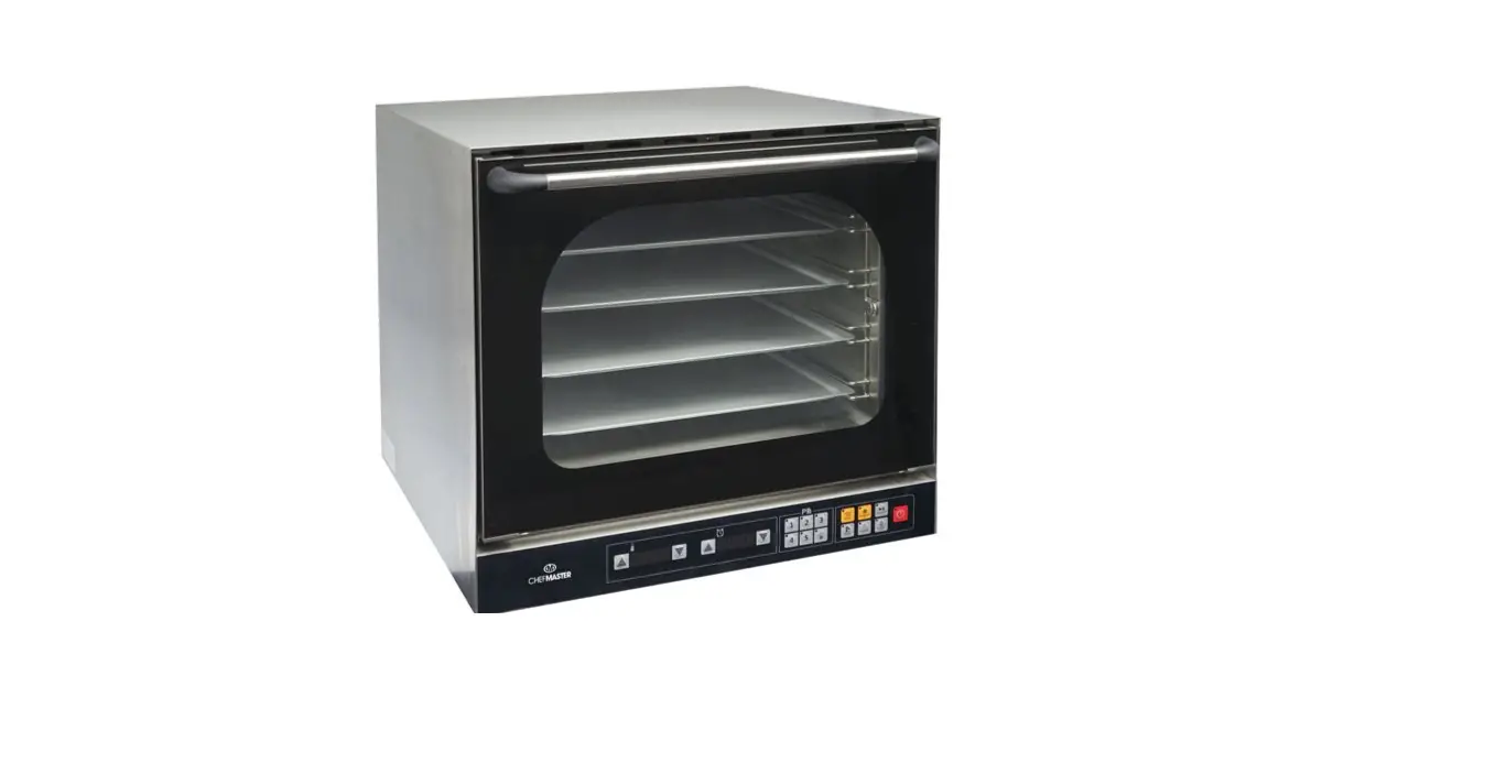 Chefmaster Hec819 4 Shelf Convection Oven Instruction Manual