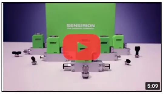 SENSIRION SFC5xxx High precision configurable fast multi gas flow sensor - fig6