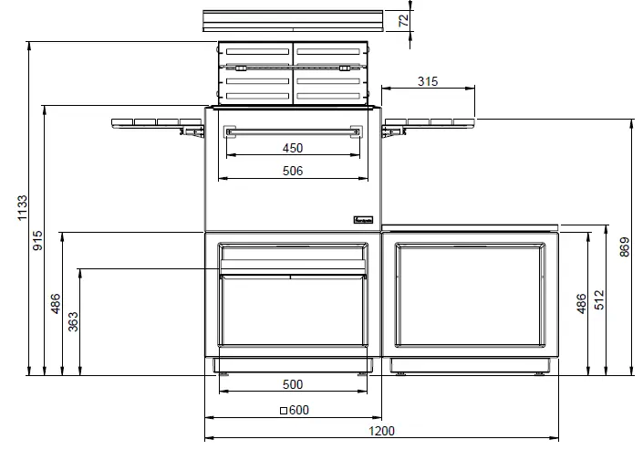 Nordpeis FP-AIR00-200 Wood Heating Stove 01