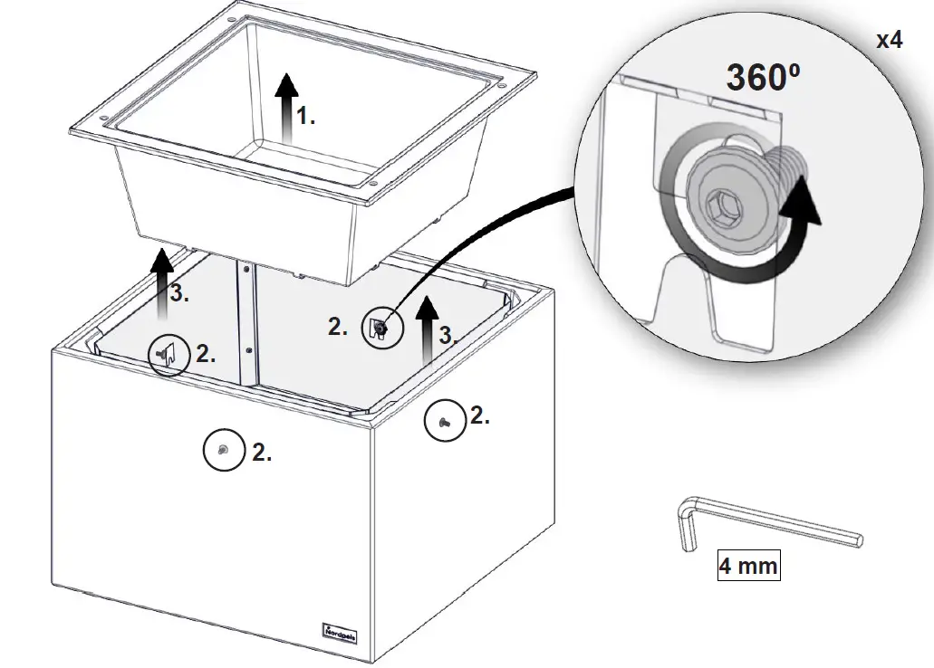 Nordpeis FP-AIR00-200 Wood Heating Stove 12