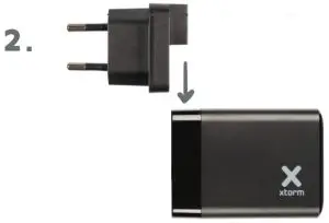 xtorm XA081 Volt Travel Fast Charger - overview 2