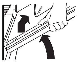 Whirlpool Standard Cleaning Gas Range - Grasp the door