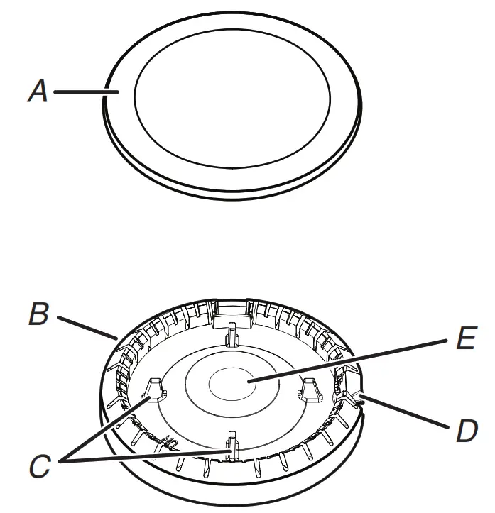 Whirlpool Standard Cleaning Gas Range - Surface Burners