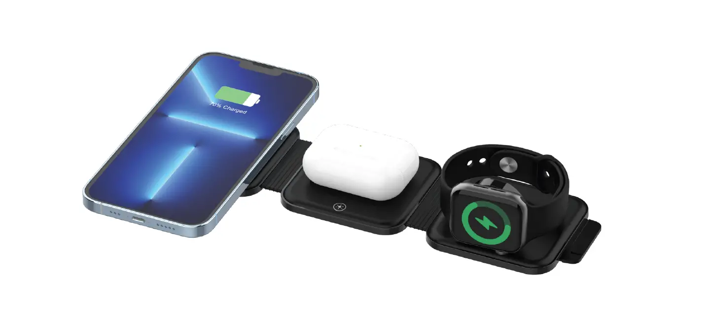 Guanyu Gy-z12-1 3 In 1 Magnetic Wireless Charger User Manual