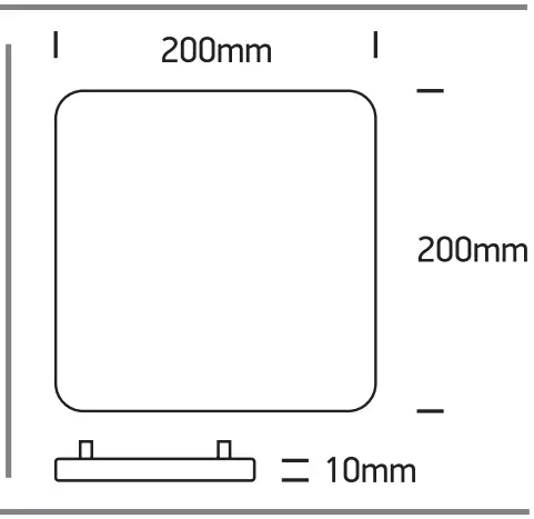 oneLIGHT 50110CE Downlights Fixed LED-fig1