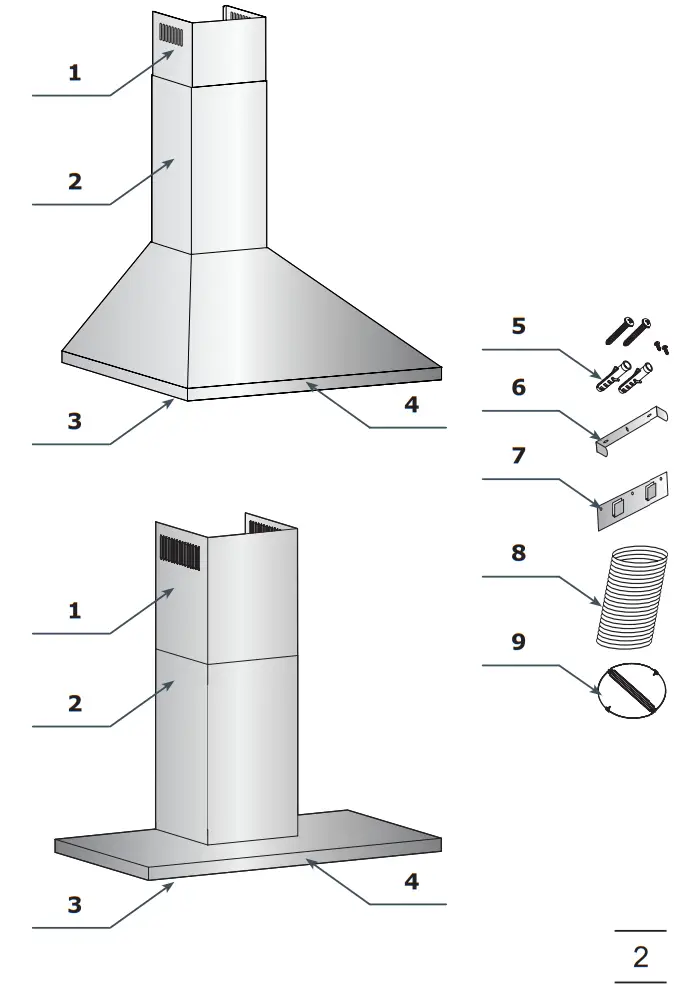 PREMIERE 372857 3 Kitchen Extractor Hood -fig6