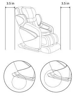 Inner Balance Wellness Jin Massage Chair - Finding a location for the chair