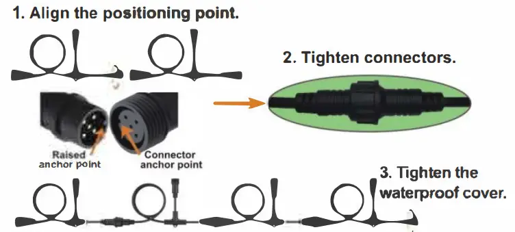 XMCOSY YJ 312 4 5D Low Voltage Outdoor Spotlights - ASSEMbily 1