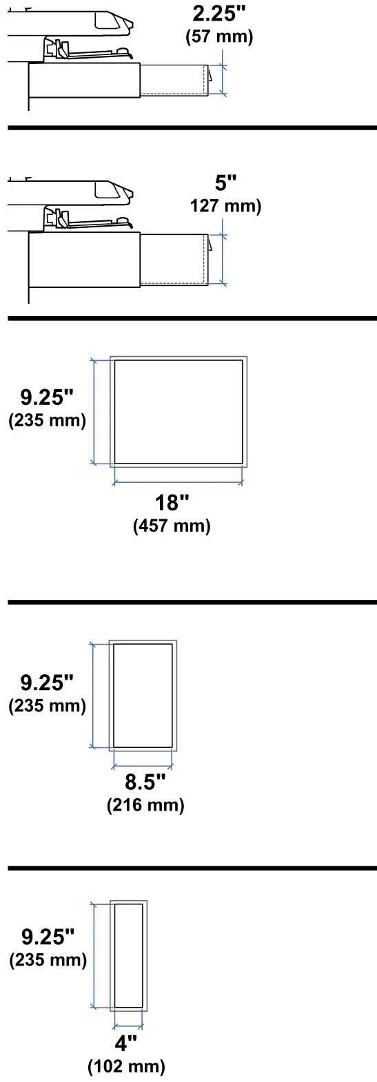 ergotron 98 488 CareFit Pro Double Tall Drawer - Figure 22