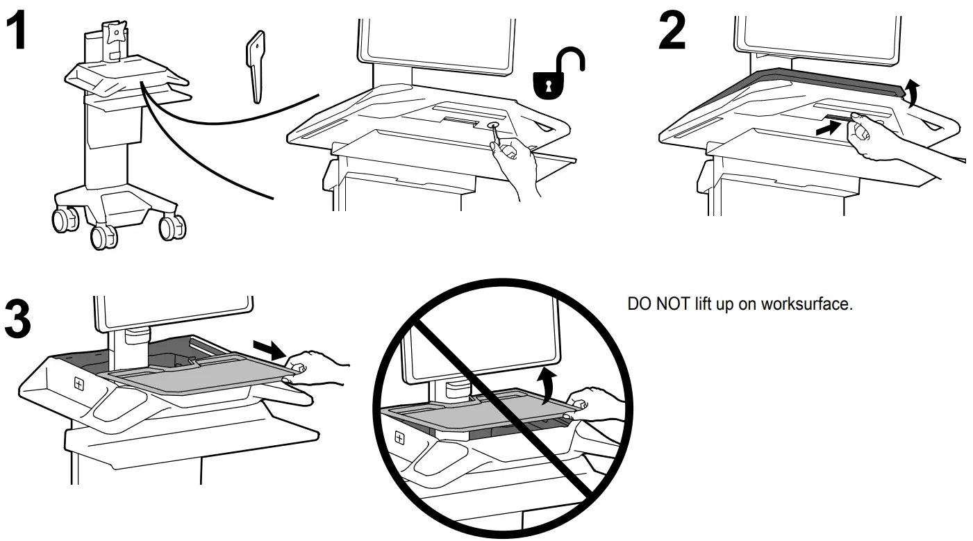 ergotron 98 488 CareFit Pro Double Tall Drawer - Figure 23