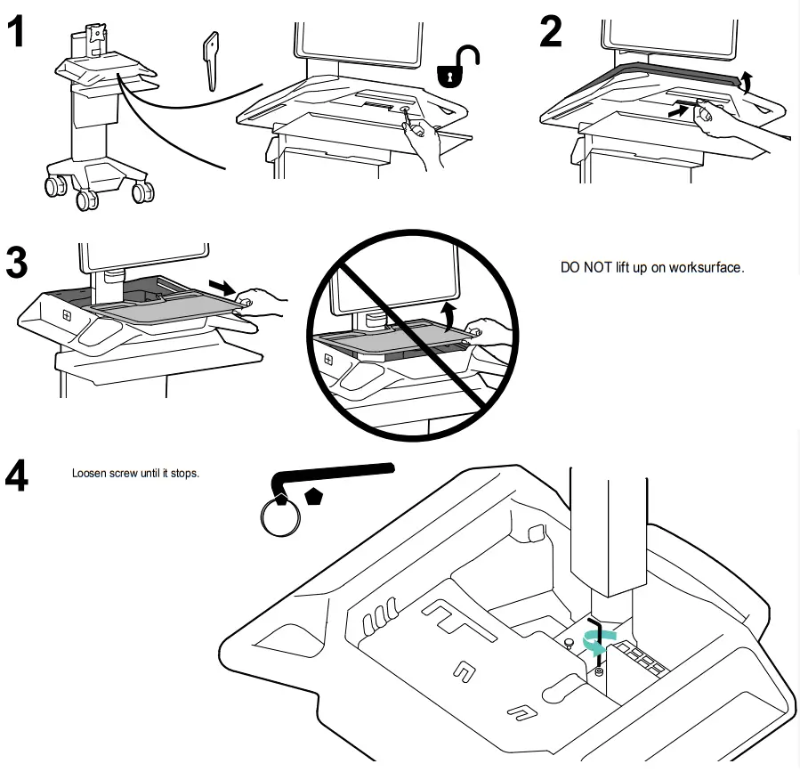 ergotron 98 488 CareFit Pro Double Tall Drawer - Figure 4