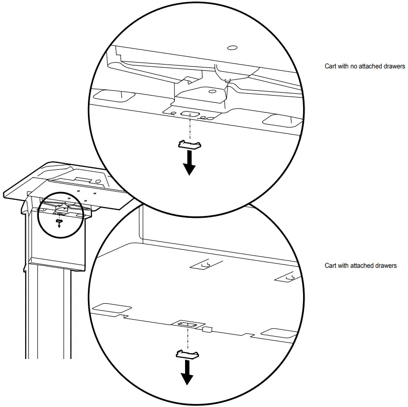 ergotron 98 488 CareFit Pro Double Tall Drawer - Figure 6